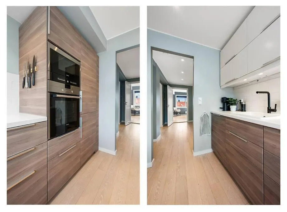 公寓 Scandinavian Style Apartement! Balcony And Stunning Views! 卑爾根